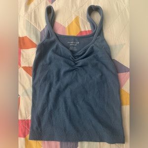 American Eagle Cinch-Front Plush Tank